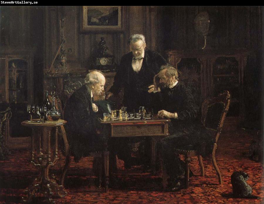 Thomas Eakins Chess Player